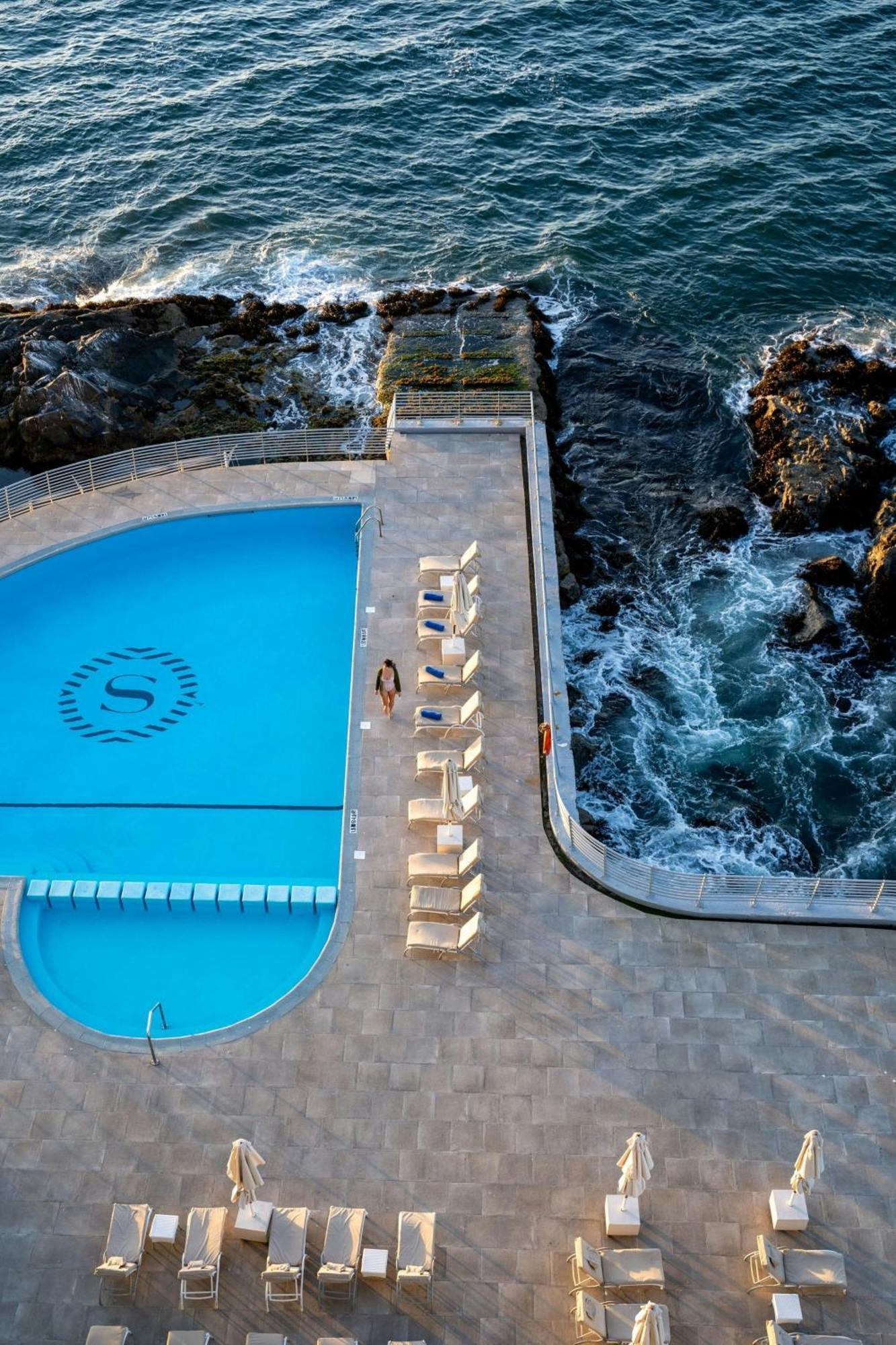 Sheraton Miramar Hotel & Convention Center Vina del Mar Dış mekan fotoğraf The pool at the Hotel